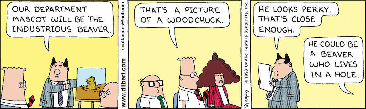 Dilbert Cartoon